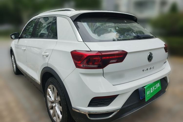 Used Volkswagen T-ROC 2019 230TSI DSG Two-Wheel-Drive Advanced Version China VI Standard Rear Left 45 Deg