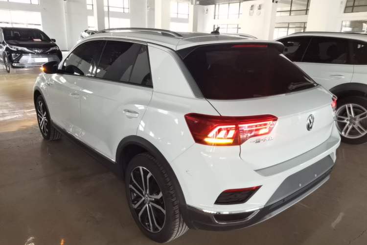 Used Volkswagen T-ROC 2019 280TSI DSG Two-Wheel Drive Comfort Version China VI Standard Rear Left 45 Deg
