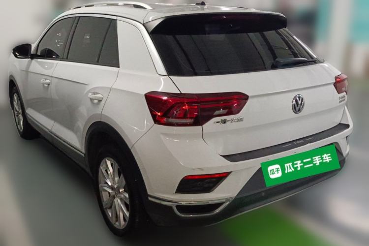 Used Volkswagen T-ROC 2019 230TSI DSG Two-Wheel-Drive Advanced Version China VI Standard Rear Left 45 Deg
