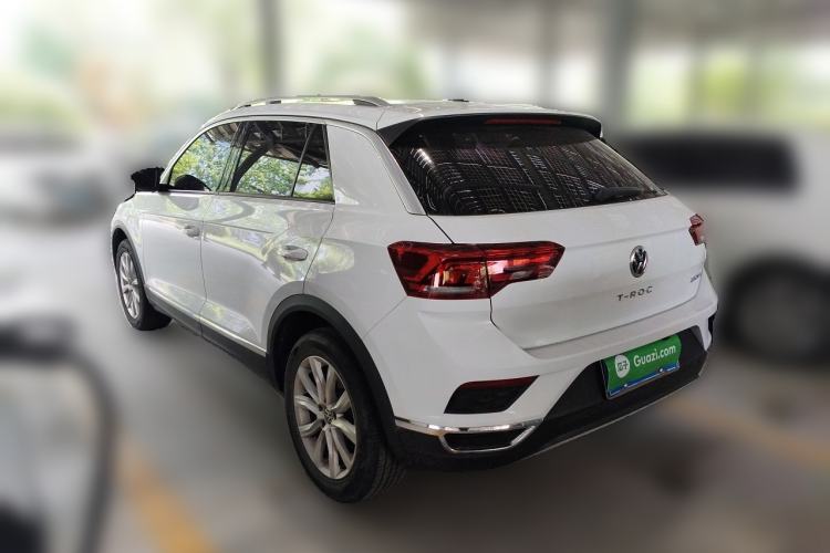 Used Volkswagen T-ROC 2019 280TSI DSG Two-Wheel Drive Comfort Version China VI Standard Rear Left 45 Deg