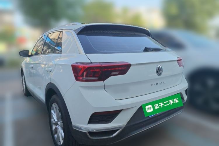 Used Volkswagen T-ROC 2019 230TSI DSG Two-Wheel-Drive Advanced Version China VI Standard Rear Left 45 Deg