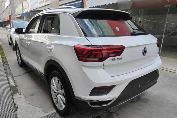 Used Volkswagen T-ROC 2019 230TSI DSG Two-Wheel-Drive Advanced Version China VI Standard Rear Left 45 Deg