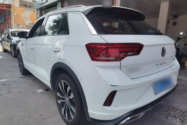 Used Volkswagen T-ROC 2019 280TSI DSG Two-Wheel Drive R-Line Pro Rear Left 45 Deg