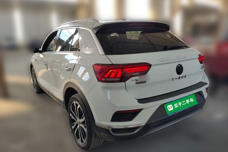 Used Volkswagen T-ROC 2019 280TSI DSG Four-Wheel Drive Luxury Version China V Standard Rear Left 45 Deg