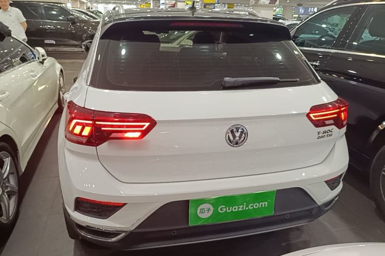 Used Volkswagen T-ROC 2019 280TSI DSG Two-Wheel Drive Comfort Version China VI Standard Rear