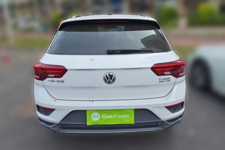 Used Volkswagen T-ROC 2019 280TSI DSG Two-Wheel Drive Comfort Version China VI Standard Rear