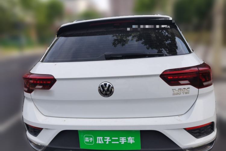 Used Volkswagen T-ROC 2019 280TSI DSG Two-Wheel Drive Comfort Version China VI Standard Rear