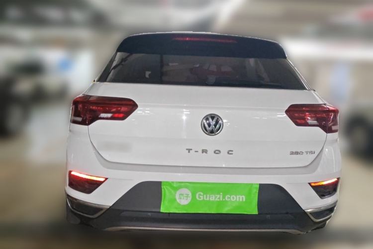Used Volkswagen T-ROC 2019 280TSI DSG Two-Wheel Drive Advanced Version China VI Standard Rear