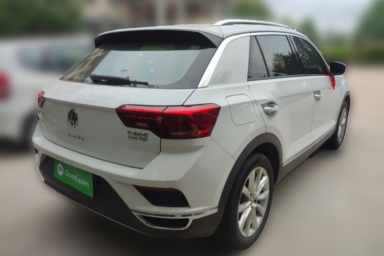 Used Volkswagen T-ROC 2019 230TSI DSG Two-Wheel-Drive Advanced Version China VI Standard Rear Right 45 Deg