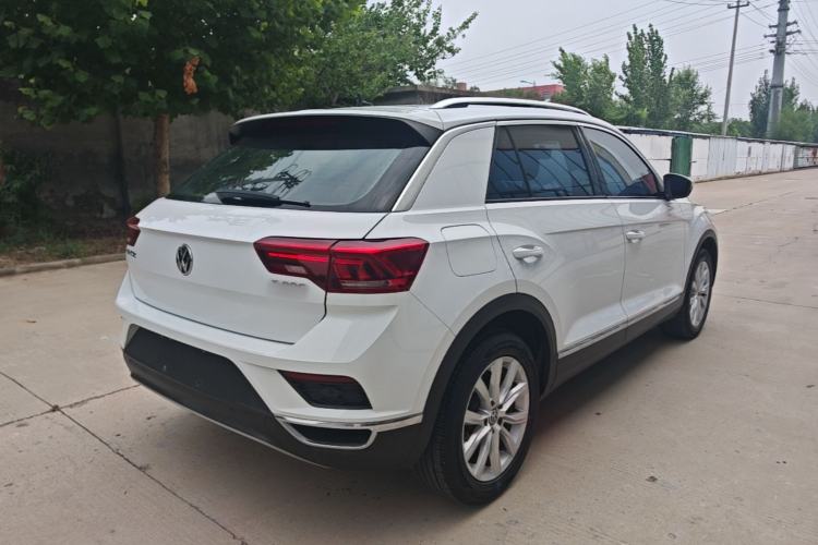 Used Volkswagen T-ROC 2019 280TSI DSG Two-Wheel Drive Advanced Version China VI Standard Rear Right 45 Deg