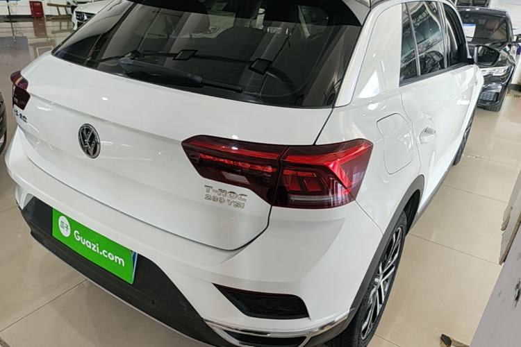 Used Volkswagen T-ROC 2019 280TSI DSG Two-Wheel Drive Comfort Version China VI Standard Rear Right 45 Deg