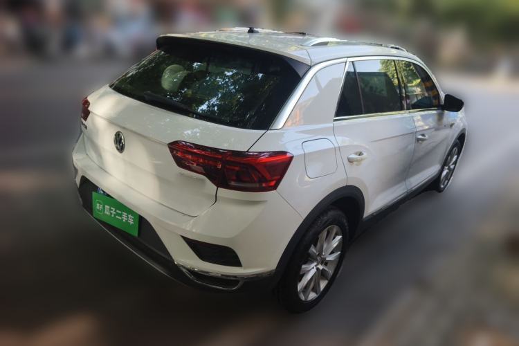 Used Volkswagen T-ROC 2019 230TSI DSG Two-Wheel-Drive Advanced Version China VI Standard Rear Right 45 Deg
