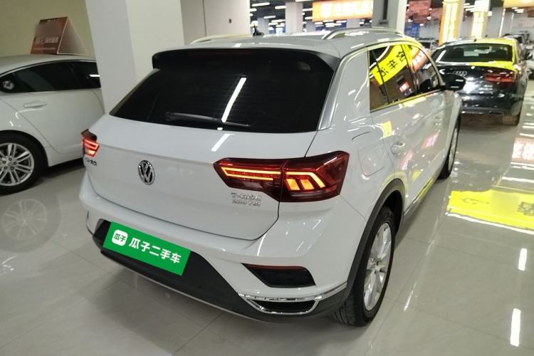 Used Volkswagen T-ROC 2019 230TSI DSG Two-Wheel-Drive Advanced Version China VI Standard Rear Right 45 Deg