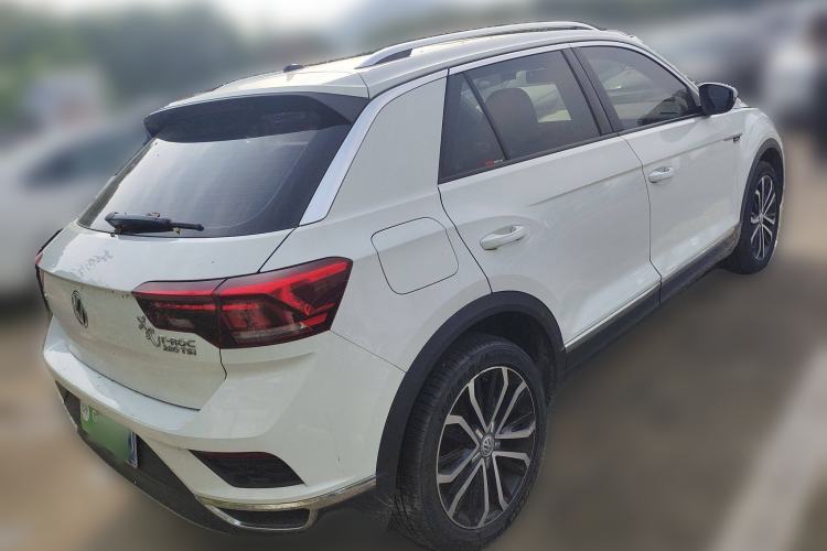 Used Volkswagen T-ROC 2019 280TSI DSG Two-Wheel Drive R-Line Pro Rear Right 45 Deg