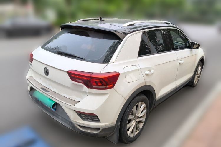 Used Volkswagen T-ROC 2019 230TSI DSG Two-Wheel-Drive Advanced Version China VI Standard Rear Right 45 Deg