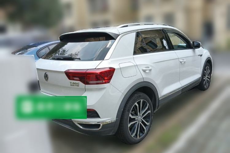 Used Volkswagen T-ROC 2019 280TSI DSG Two-Wheel Drive Comfort Version China VI Standard Rear Right 45 Deg