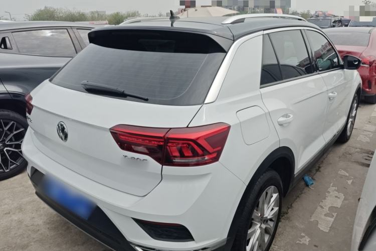 Used Volkswagen T-ROC 2019 230TSI DSG Two-Wheel-Drive Advanced Version China VI Standard Rear Right 45 Deg