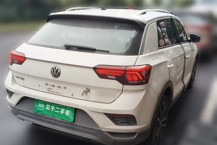 Used Volkswagen T-ROC 2019 280TSI DSG Two-Wheel Drive Advanced Version China VI Standard Rear Right 45 Deg