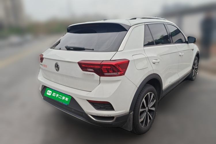 Used Volkswagen T-ROC 2019 280TSI DSG Four-Wheel Drive Comfort Version China V Emission Standard Rear Right 45 Deg