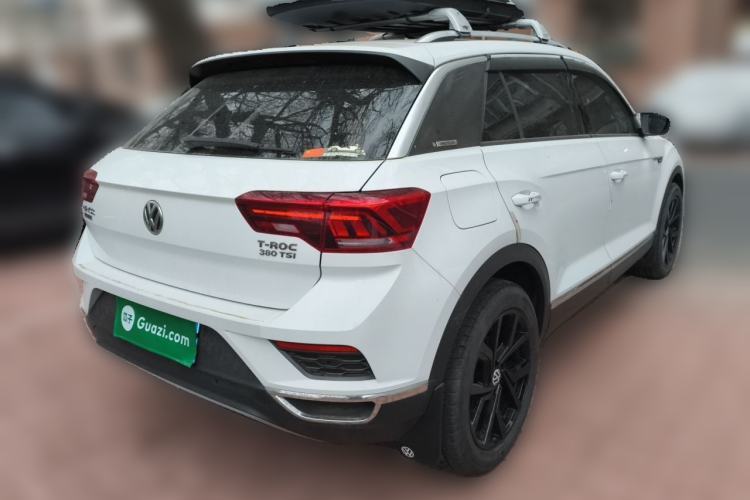 Used Volkswagen T-ROC 2019 280TSI DSG Four-Wheel Drive Luxury Version China V Standard Rear Right 45 Deg