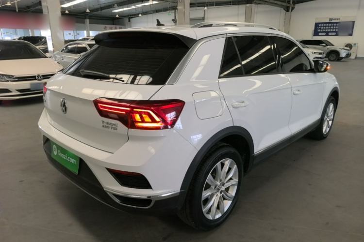 Used Volkswagen T-ROC 2019 280TSI DSG Two-Wheel Drive Advanced Version China VI Standard Rear Right 45 Deg