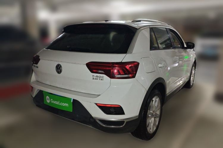Used Volkswagen T-ROC 2019 230TSI DSG Two-Wheel-Drive Advanced Version China VI Standard Rear Right 45 Deg