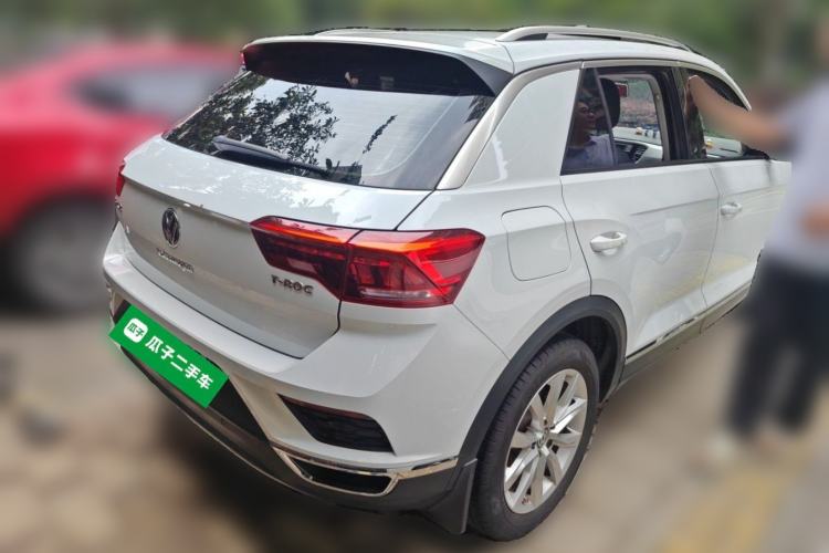 Used Volkswagen T-ROC 2019 230TSI DSG Two-Wheel-Drive Advanced Version China VI Standard Rear Right 45 Deg