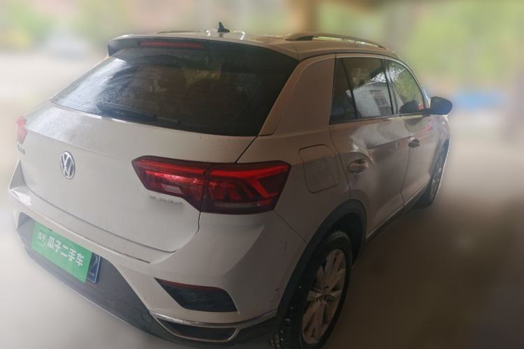 Used Volkswagen T-ROC 2019 280TSI DSG Two-Wheel Drive Advanced Version China VI Standard Rear Right 45 Deg