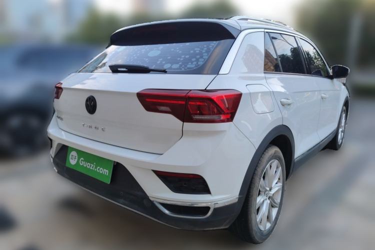 Used Volkswagen T-ROC 2019 230TSI DSG Two-Wheel-Drive Advanced Version China VI Standard Rear Right 45 Deg