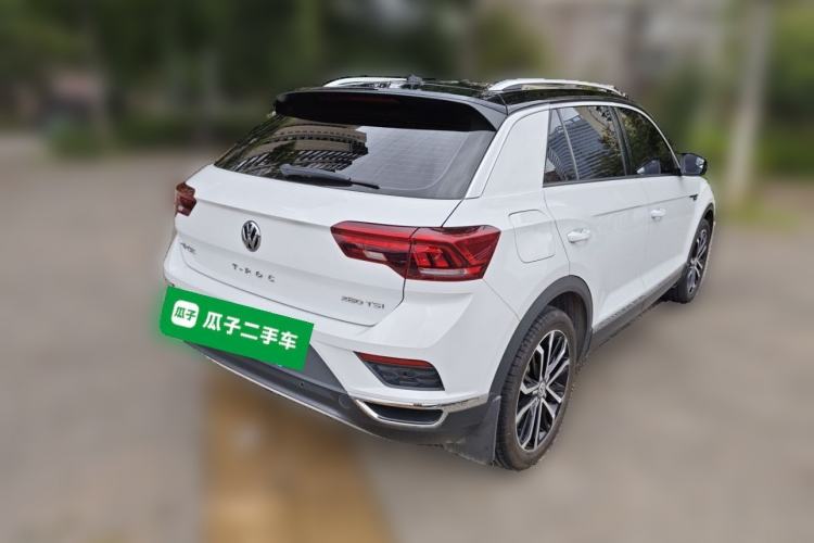 Used Volkswagen T-ROC 2019 280TSI DSG Two-Wheel Drive Comfort Version China VI Standard Rear Right 45 Deg