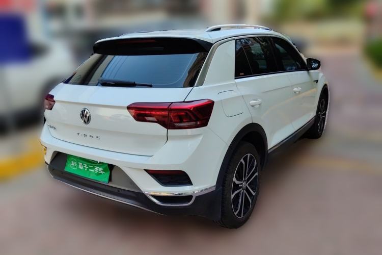 Used Volkswagen T-ROC 2019 280TSI DSG Two-Wheel Drive Comfort Version China VI Standard Rear Right 45 Deg