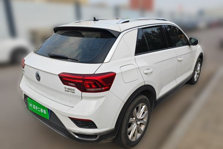 Used Volkswagen T-ROC 2019 230TSI DSG Two-Wheel-Drive Advanced Version China VI Standard Rear Right 45 Deg