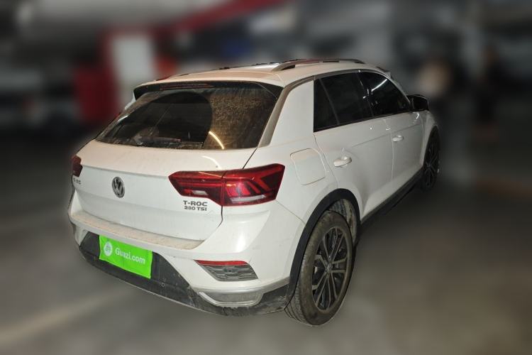 Used Volkswagen T-ROC 2019 280TSI DSG Two-Wheel Drive Comfort Version China VI Standard Rear Right 45 Deg