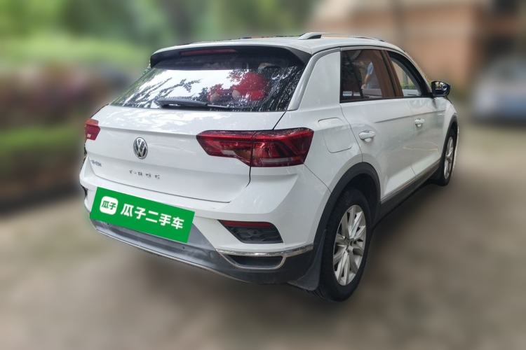 Used Volkswagen T-ROC 2019 230TSI DSG Two-Wheel-Drive Advanced Version China VI Standard Rear Right 45 Deg