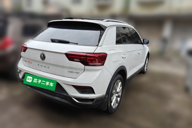 Used Volkswagen T-ROC 2019 230TSI DSG Two-Wheel-Drive Advanced Version China VI Standard Rear Right 45 Deg