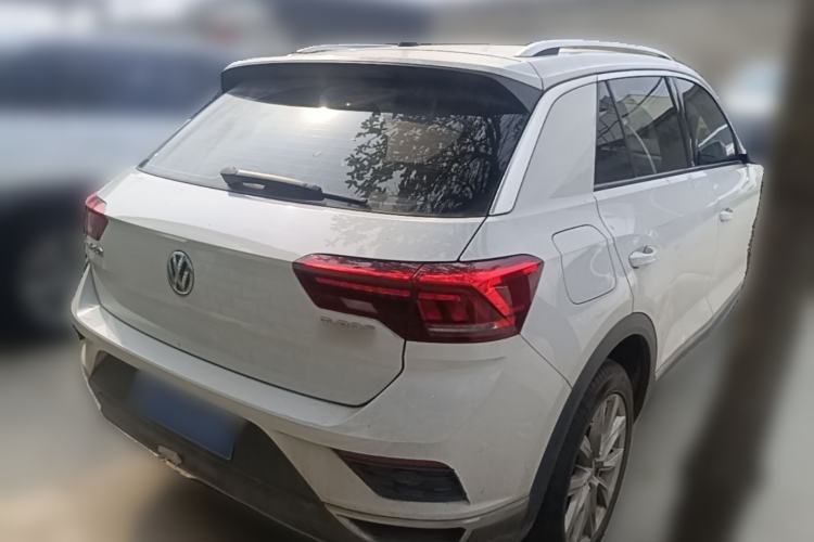 Used Volkswagen T-ROC 2019 280TSI DSG Two-Wheel Drive Advanced Version China VI Standard Rear Right 45 Deg