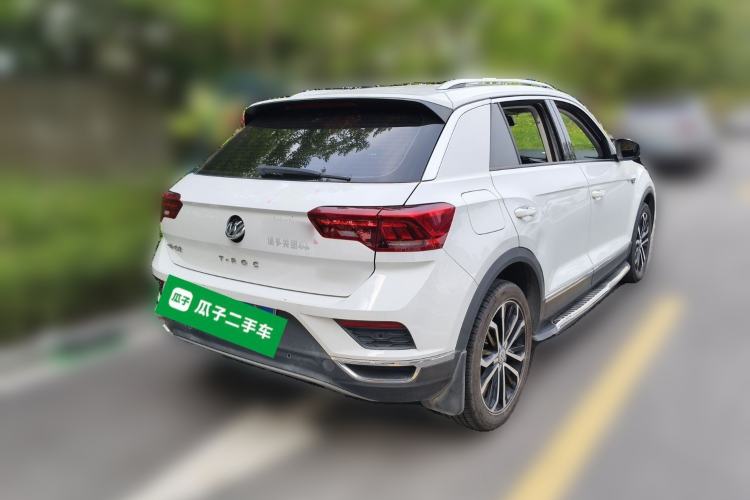 Used Volkswagen T-ROC 2019 280TSI DSG Two-Wheel Drive Comfort Version China VI Standard Rear Right 45 Deg