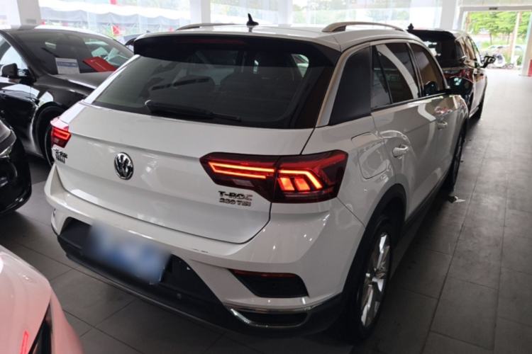 Used Volkswagen T-ROC 2019 230TSI DSG Two-Wheel-Drive Advanced Version China VI Standard Rear Right 45 Deg