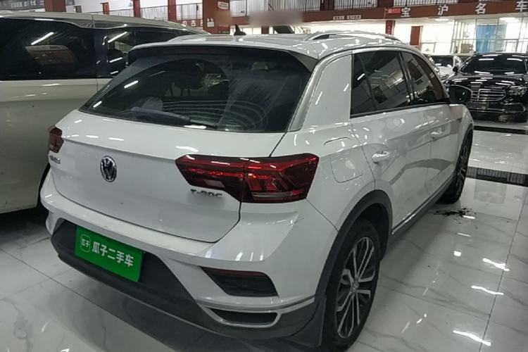 Used Volkswagen T-ROC 2019 280TSI DSG Two-Wheel Drive Comfort Version China VI Standard Rear Right 45 Deg