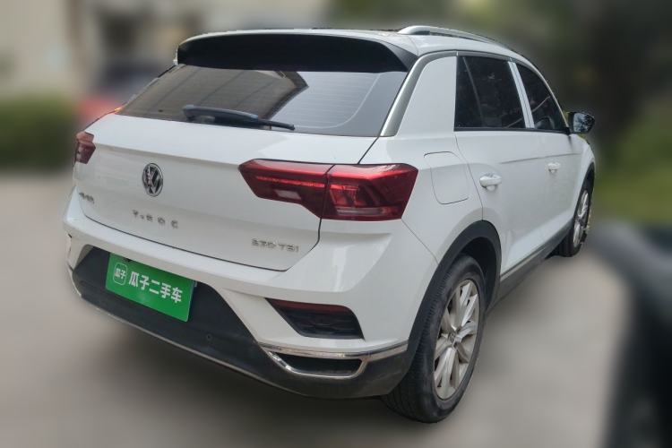 Used Volkswagen T-ROC 2019 230TSI DSG Two-Wheel-Drive Advanced Version China VI Standard Rear Right 45 Deg