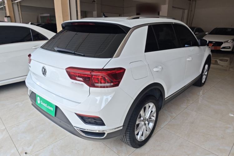 Used Volkswagen T-ROC 2019 280TSI DSG Two-Wheel Drive Advanced Version China VI Standard Rear Right 45 Deg