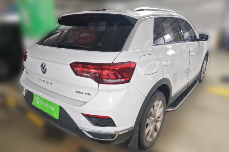 Used Volkswagen T-ROC 2019 280TSI DSG Two-Wheel Drive Advanced Version China VI Standard Rear Right 45 Deg