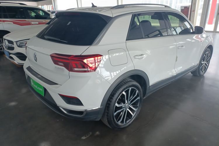 Used Volkswagen T-ROC 2019 280TSI DSG Two-Wheel Drive Comfort Version China VI Standard Rear Right 45 Deg