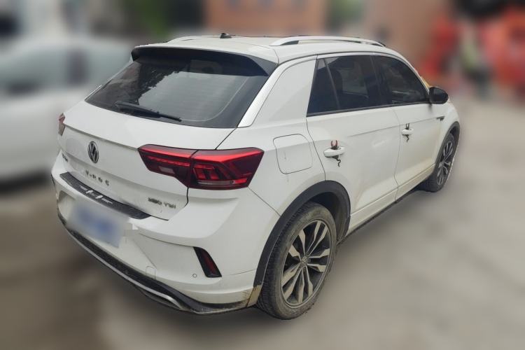 Used Volkswagen T-ROC 2019 280TSI DSG Two-Wheel Drive R-Line Pro Rear Right 45 Deg