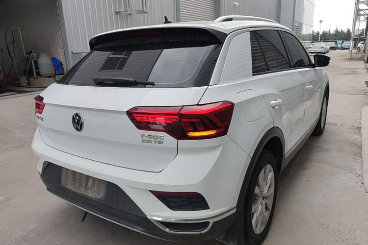 Used Volkswagen T-ROC 2019 230TSI DSG Two-Wheel-Drive Advanced Version China VI Standard Rear Right 45 Deg