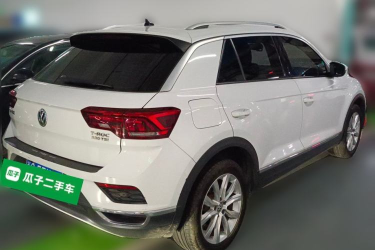 Used Volkswagen T-ROC 2019 230TSI DSG Two-Wheel-Drive Advanced Version China VI Standard Rear Right 45 Deg