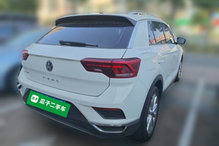 Used Volkswagen T-ROC 2019 230TSI DSG Two-Wheel-Drive Advanced Version China VI Standard Rear Right 45 Deg