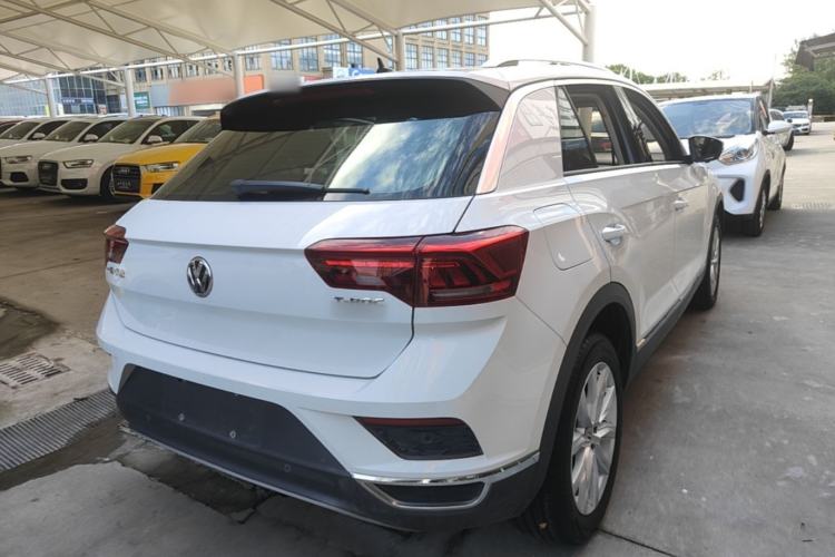 Used Volkswagen T-ROC 2019 230TSI DSG Two-Wheel-Drive Advanced Version China VI Standard Rear Right 45 Deg