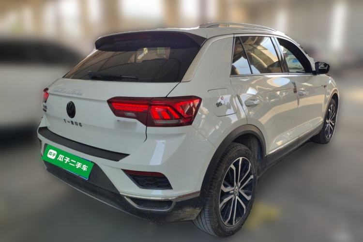 Used Volkswagen T-ROC 2019 280TSI DSG Four-Wheel Drive Luxury Version China V Standard Rear Right 45 Deg