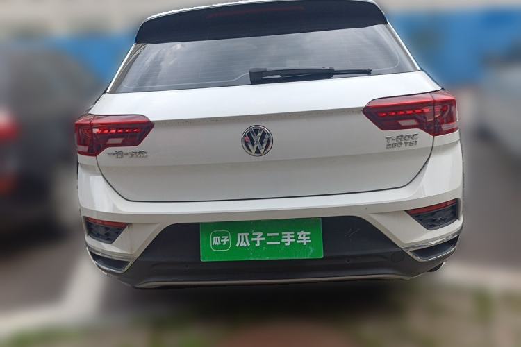 Used Volkswagen T-ROC 2019 280TSI DSG Four-Wheel Drive Luxury Version China V Standard Rear